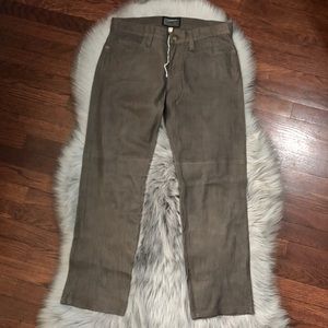 Current/Elliott Jeans - CURRENT/ELLIOTT Boyfriend Leather Pants in Smoky Current/Elliott Jeans - CURRENT/ELLIOTT Boyfriend Leather Pants in Smoky